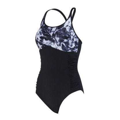 ZOGGS Women's Multiway 1 Piece - Marble Print