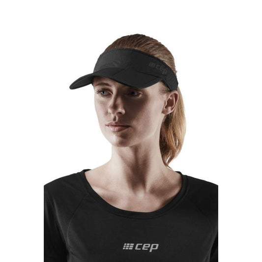 CEP Running Visor unisex - Black
