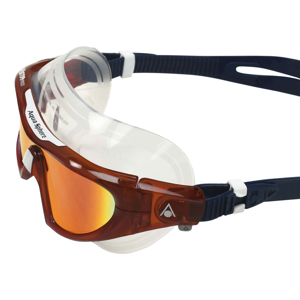 Aqua Sphere Vista Pro Red Titanium Mirror - MS3540644LMR