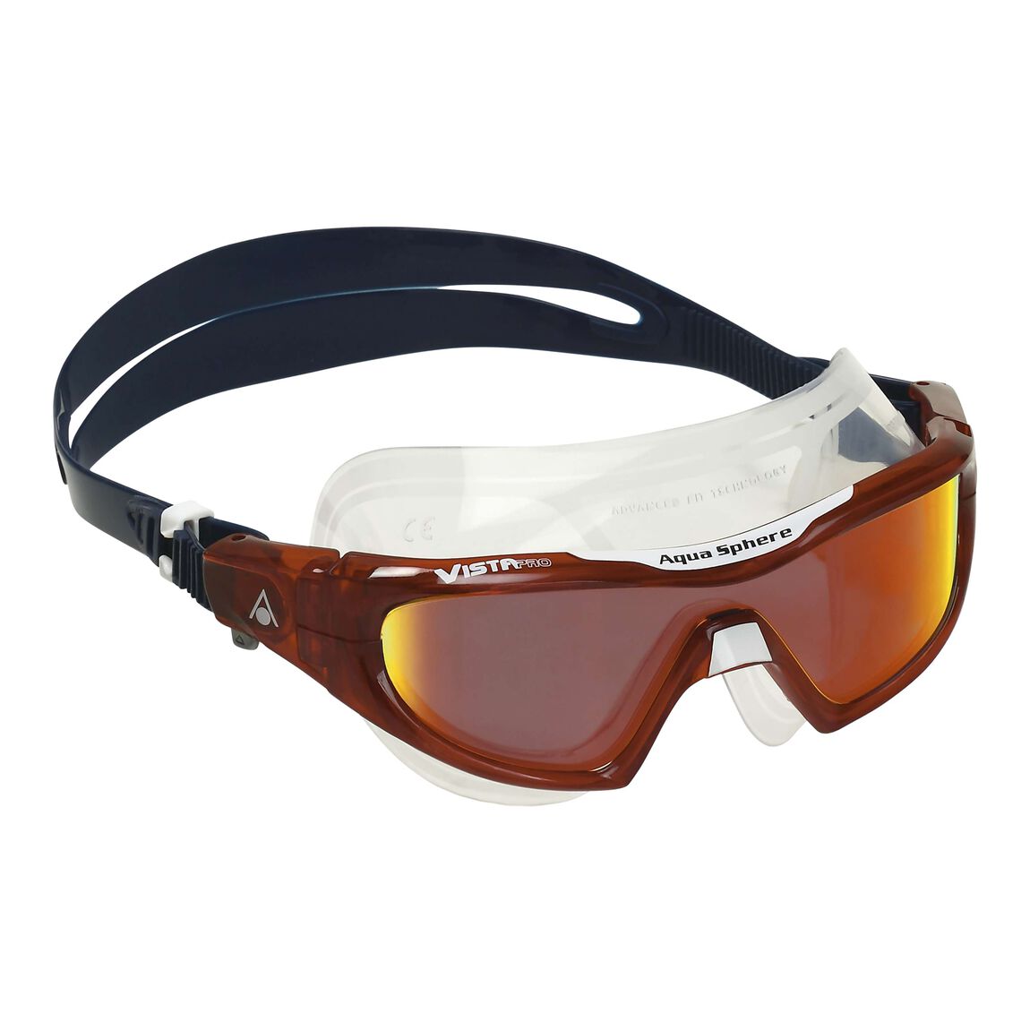 Aqua Sphere Vista Pro Red Titanium Mirror - MS3540644LMR