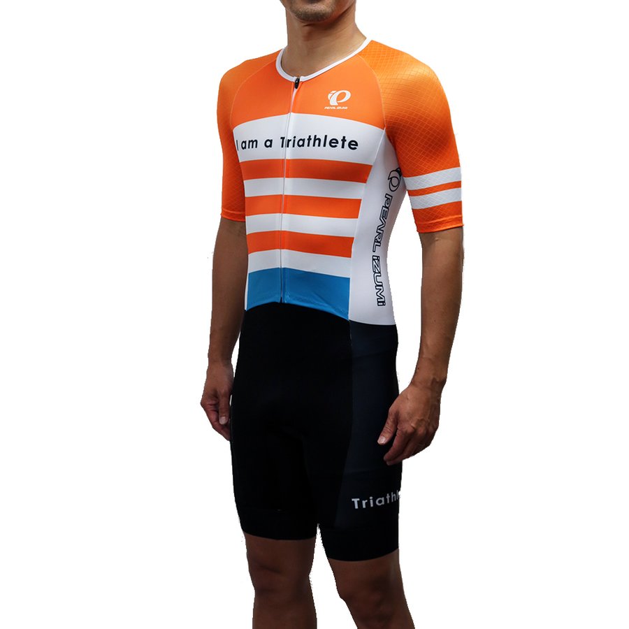 Pearl Izumi Men's Air Speed Tri Suit Half Sleeve ( SAT01-OR )