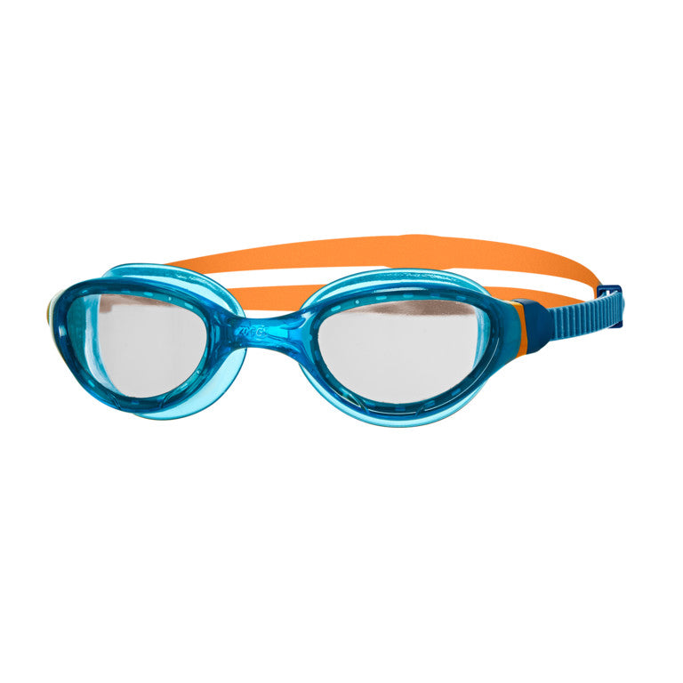ZOGGS Phantom 2.0 Junior - Blue/Orange - Clear Lens