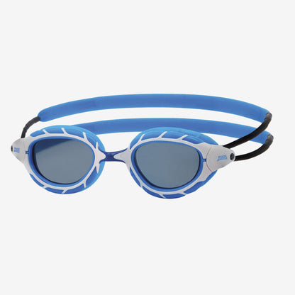 ZOGGS Predator - Blue/White - Tinted Smoke Lens - Regular
