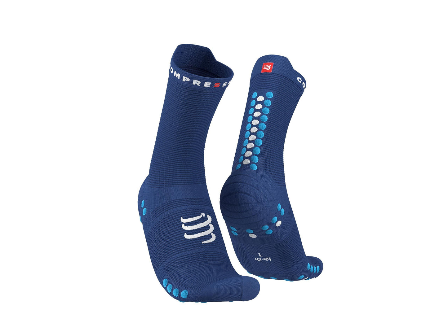 Compressport Unisex's Pro Racing Socks v4.0 Run High - Sodalite