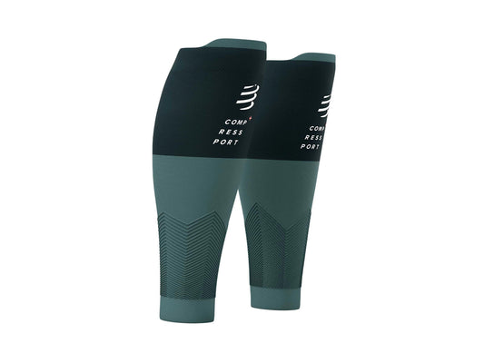 Compressport Unisex R2V2 Calf Sleeves Green Gables- SU00002B_615
