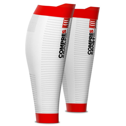 COMPRESSPORT R2 OXYGEN CALF SLEEVES - WHITE
