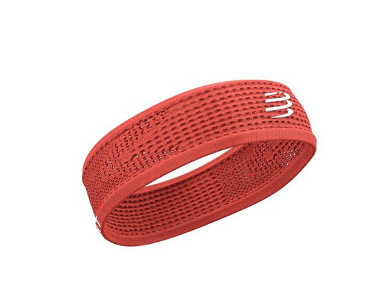 Compressport Unisex Thin Headband ON/OFF Coral - CU00010B_401_0TU