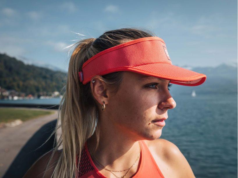 Compressport Unisex's Running Visor Coral - CU00054B_401_0TU