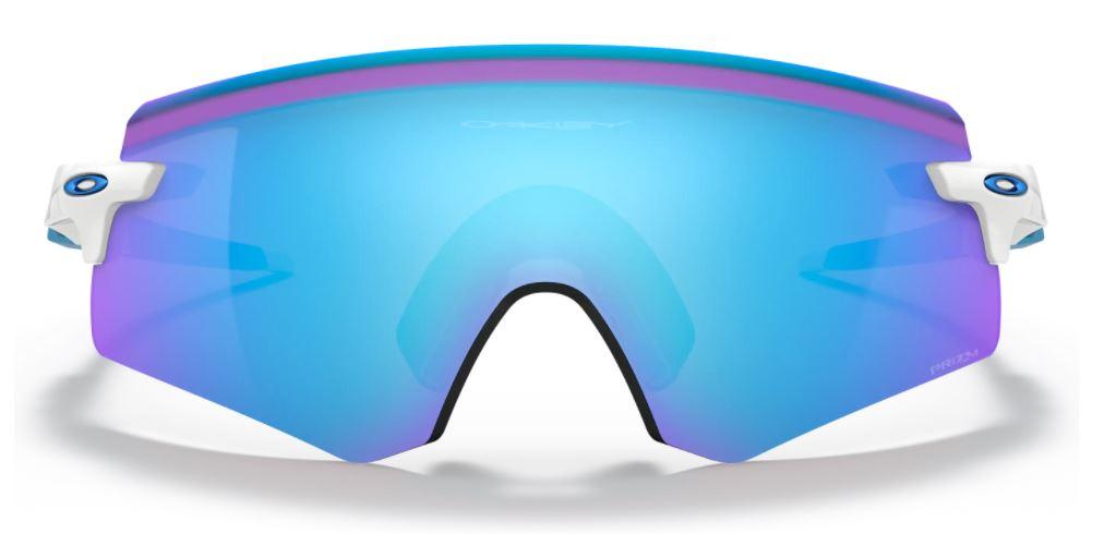 Oakley Encoder Polished White Frame - Prizm Sapphire Lenses