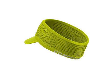 Compressport Unisex's Spiderweb Headband ON/OFF - Lime