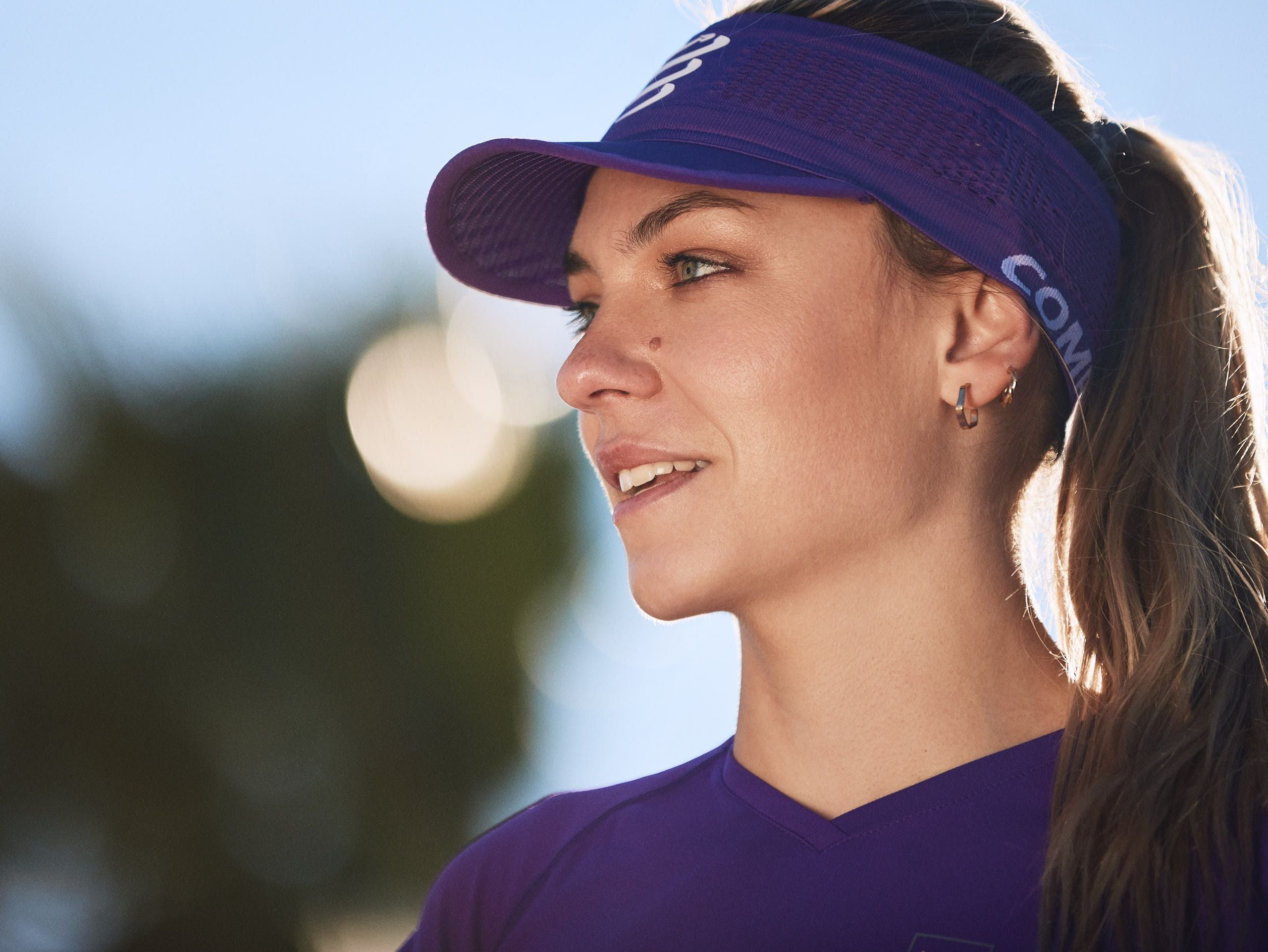 Compressport Unisex's Spiderweb Headband ON/OFF Tillandsia Purple - CU00006B_367