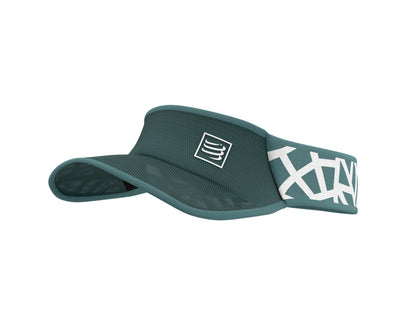 Compressport Unisex's Spiderweb Ultralight Visor:Silver Pine - SULVISOR_108