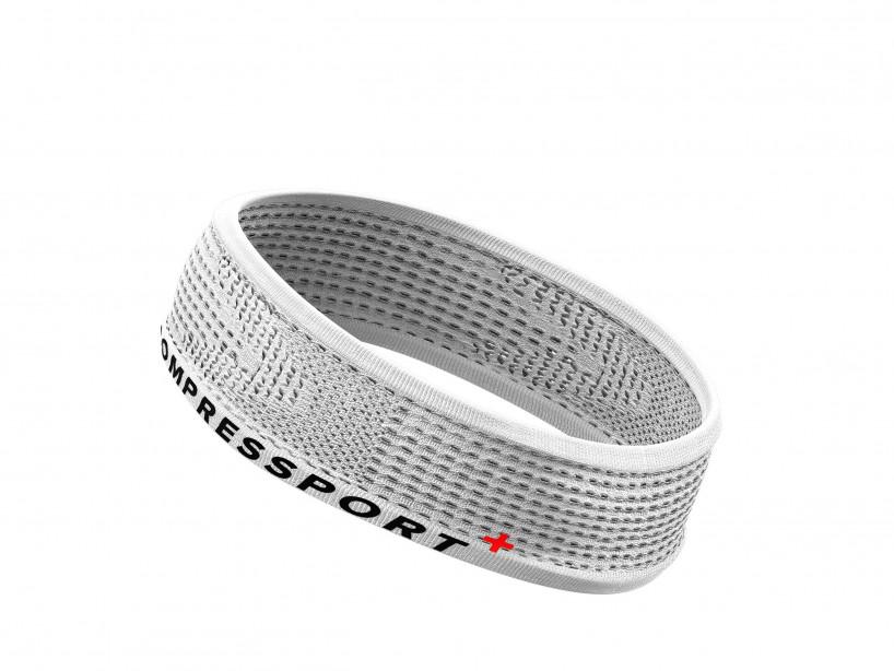 Compressport Unisex Thin Headband ON/OFF White - CU00010B_001_0TU