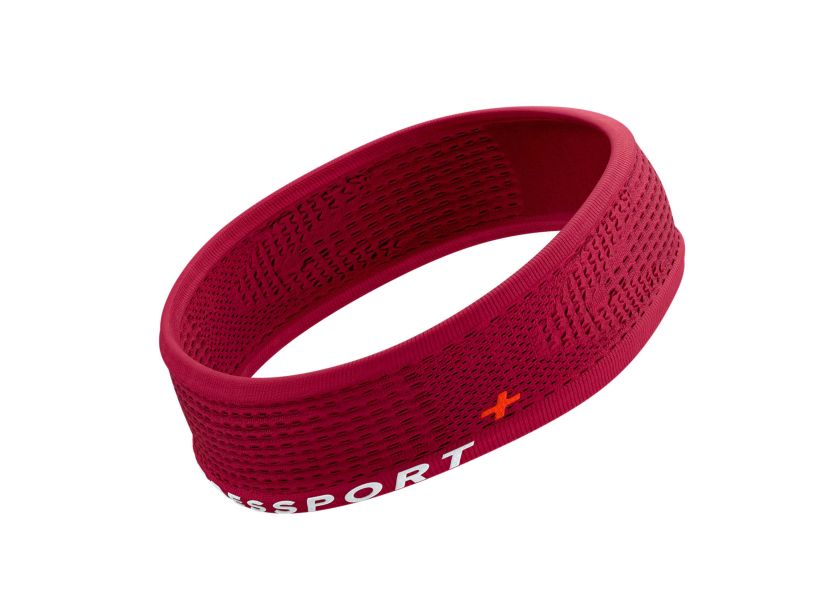 Compressport Unisex's Headband On/Off - Persian Red