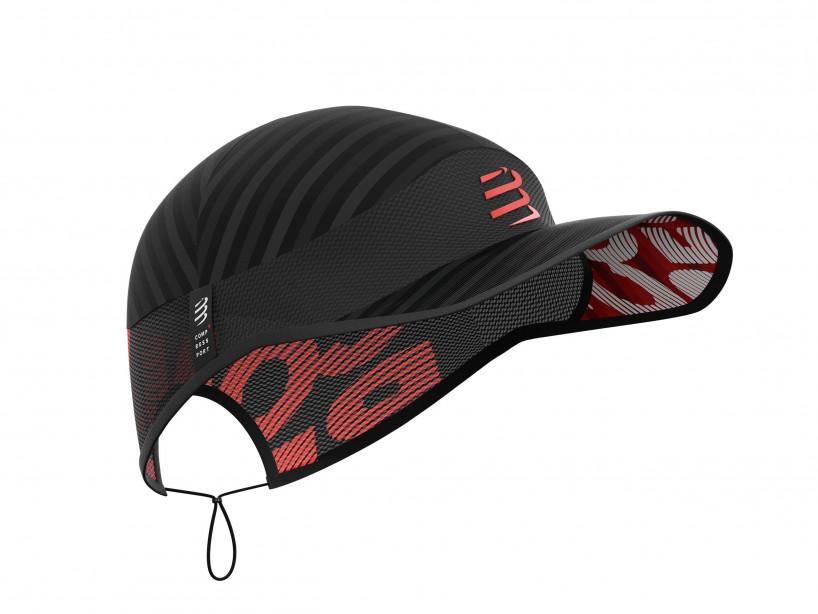 Compressport Unisex's Pro Racing Cap Black - CU00003B_990_0TU