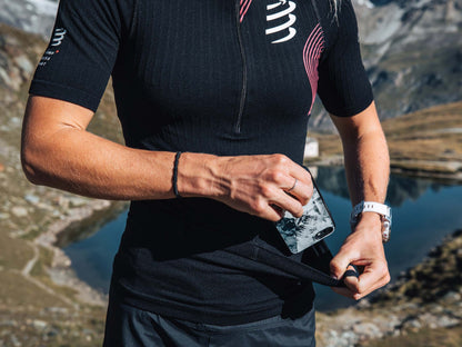 Compressport Women's Trail Postural SS Top - Black ( AW00089B_990 )