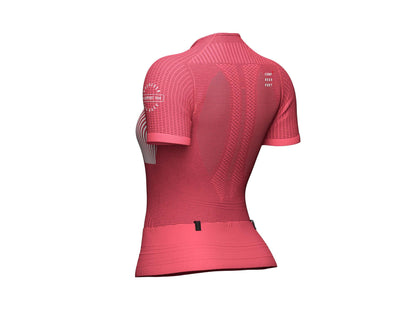 Compressport Women's Trail Postural SS Top - Granet Rose ( AW00089B_357 )