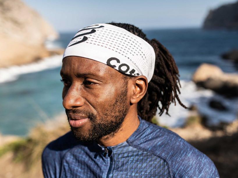 Compressport Unisex Headband ON/OFF White - CU00009B_001_0TU
