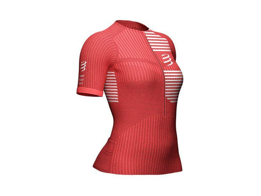 Compressport Women's Tri Postural SS TOP : Coral - AM00091B_401