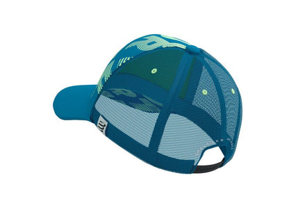Compressport Unisex's Trucker Cap - Fjord Blue