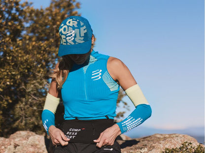 Compressport Unisex's Trucker Cap - Fjord Blue