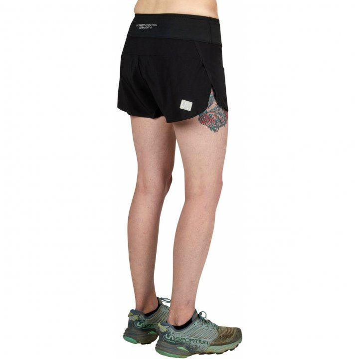 Ultimate Direction Women's Velum Short 2.5"- Onyx