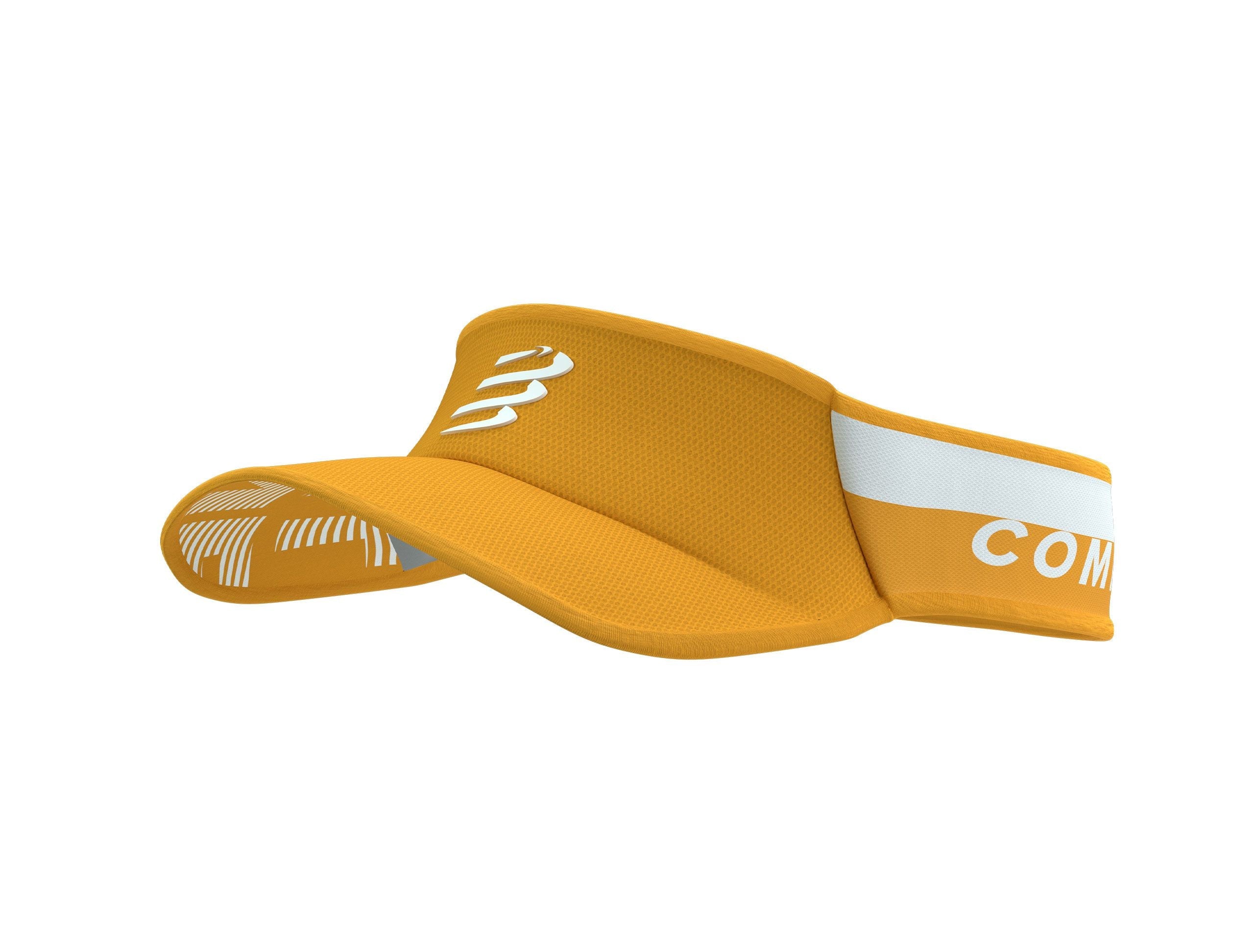 Compressport Unisex's Visor Ultraligh - Citrus/White