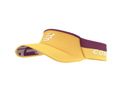 Compressport Unisex's Ultralight Visor:Honey Gold/Zinfandel - CU00005B_705