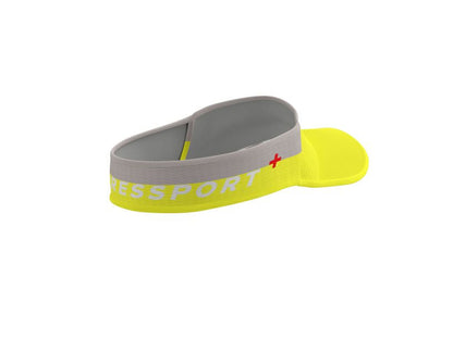 Compressport Unisex's Visor Ultralight - Lime/Alloy