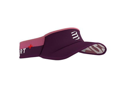 Compressport Unisex's Visor Ultralight - Winterbloom/Deco Rose