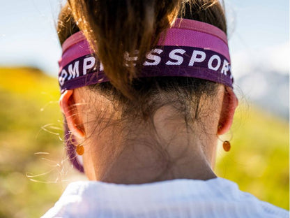 Compressport Unisex's Visor Ultralight - Winterbloom/Deco Rose