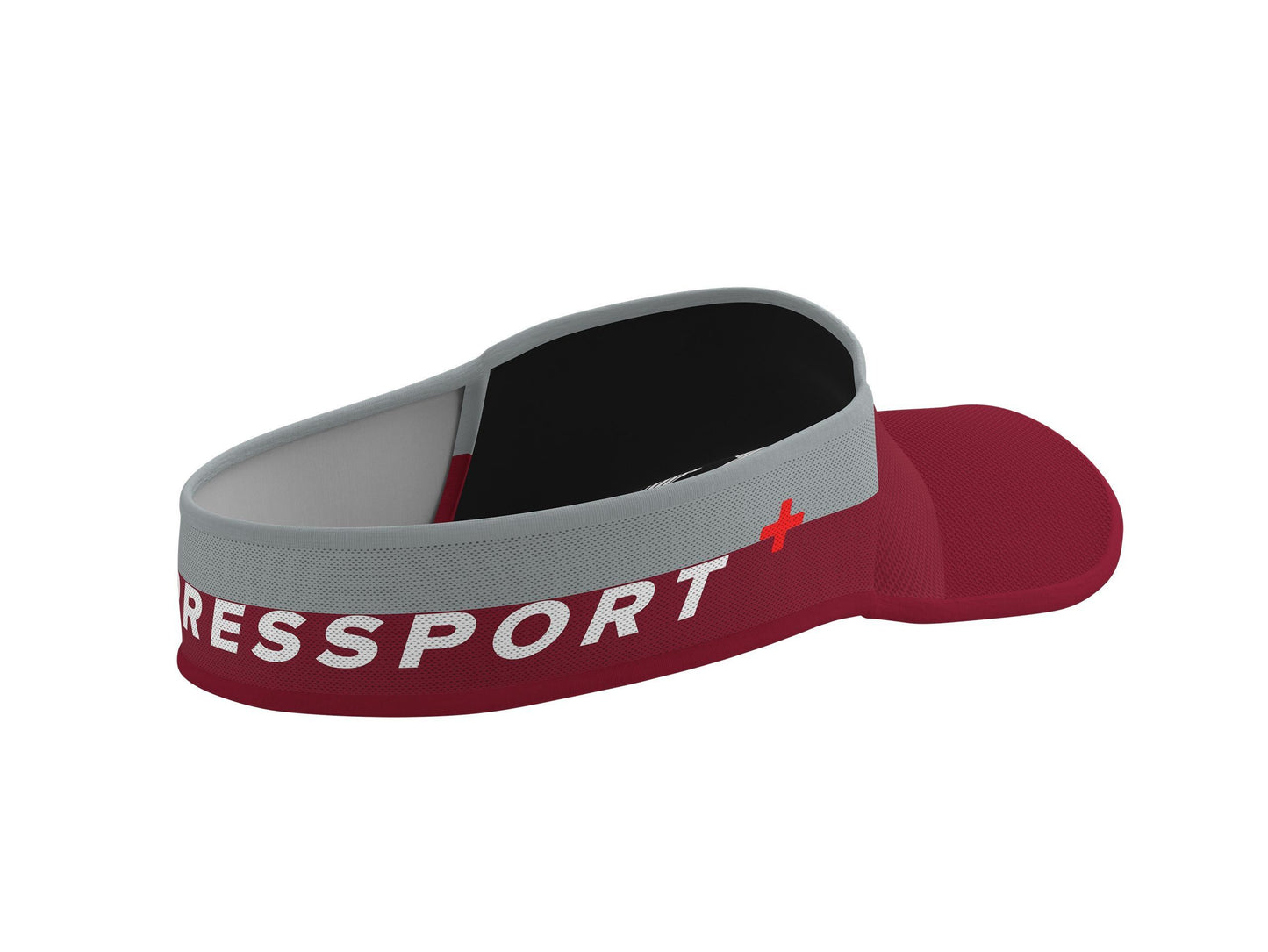 Compressport Unisex's Ultralight Visor:Zinfandel/Dark Grey - CU00005B_306