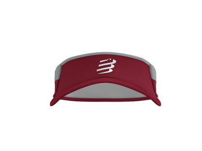 Compressport Unisex's Ultralight Visor:Zinfandel/Dark Grey - CU00005B_306