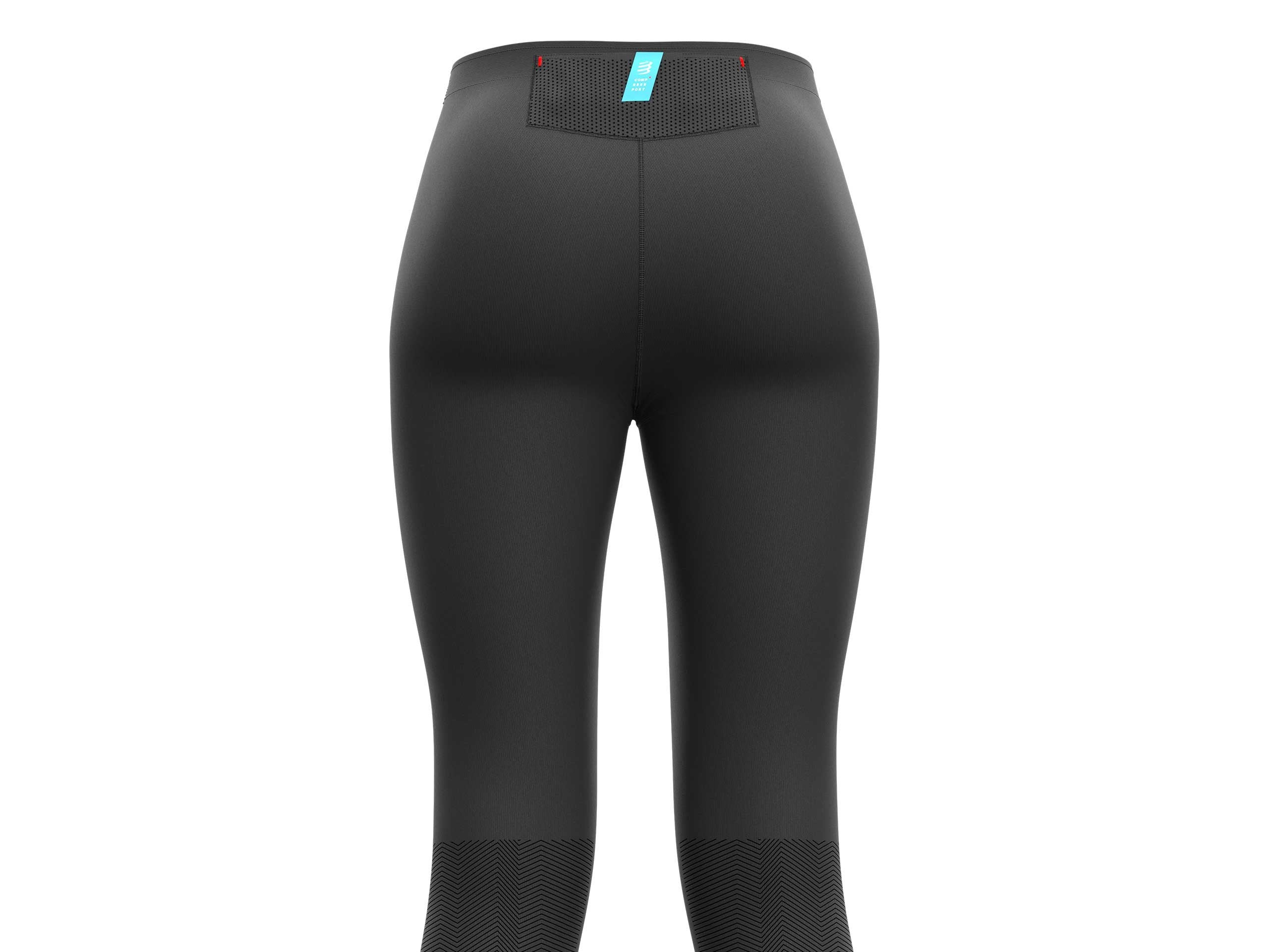 Compressport Women's Trail Under Control Pirate 3/4- Black ( AW00004B )